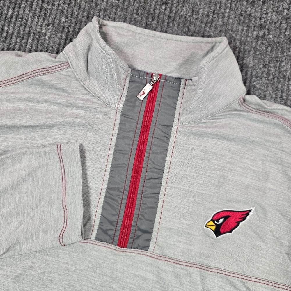 Louisville Cardinals Sweater Mens Medium 1/4 Zip Mock Neck Pullover Tommy Bahama